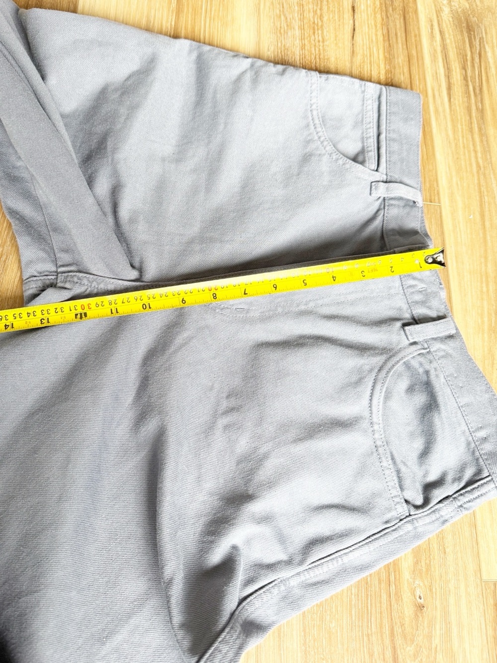 Uniqlo Light Blue High-Waist Pants - Picture 9 of 14